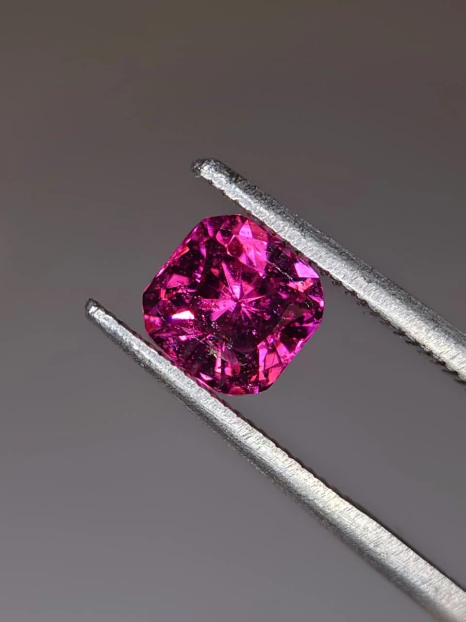 1.2ct Natural Fancy Cushion Faceted Umbalite Garnet from Malawi — view 6